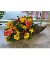 Cornucopia  Centerpiece