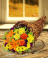 Cornucopia Fall Flowers 