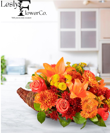 Cornucopia Falls o Autmn in Zion, IL | Lesly Flower Co.