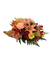 Cornucopia Mix Fall Arrangement