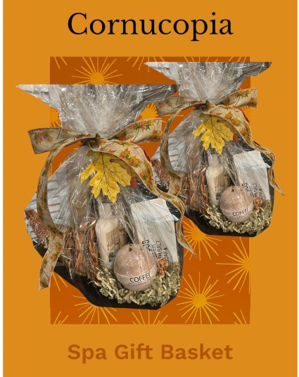 CORNUCOPIA SPA GIFT BASKET 