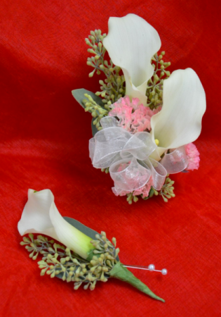Corsage and Boutonniere- 2 I & 2J  