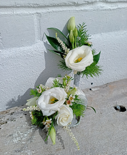 Corsage and Boutonniere Combo  
