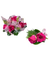 Corsage and Boutonniere set 