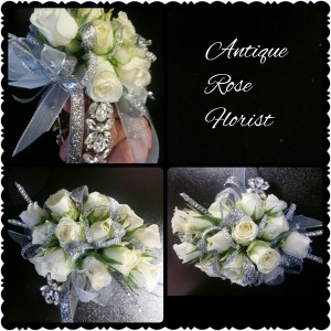 It's all about the BLING! Corsage