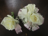 Corsage & Bout. Rose & Orchid