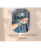 Corsage + Boutonniere Combo 