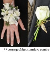 Corsage & Boutonniere Prom flowers