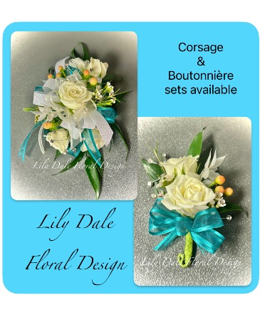 Corsage & Boutonniere Sets Available in Chicora, PA | Lily Dale Floral Design Studio