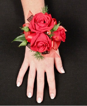 Corsage Red Rose Corsage