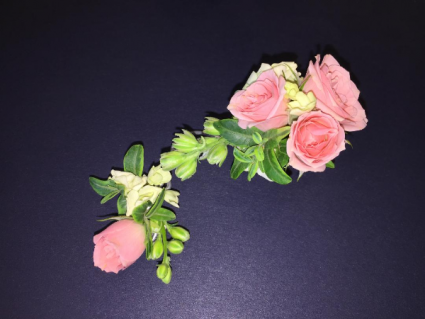 Corsage ring, long type