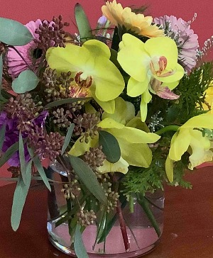 Orchid Vase Arrangement