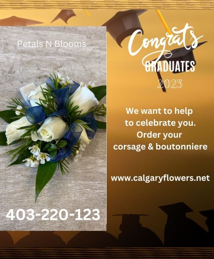 Corsages and Boutonnieres  Graduation 2023