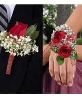 Corsages and Boutonniers Set 