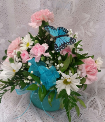 Cottage Lane Jardin small jardin vase..colors may vary