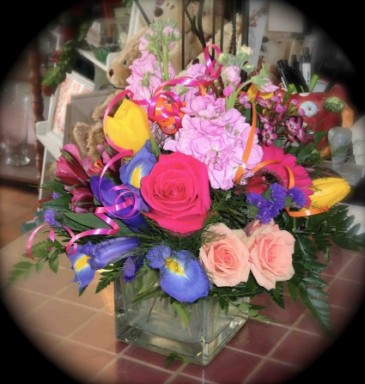 Cotton Candy Floral Arrangement