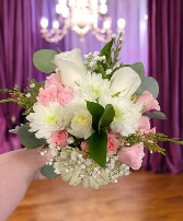 Cotton Candy Hand-Tied Floral Bouquet
