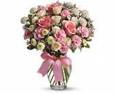 Cotton Candy Vase of Beautifull Pinks & Whites