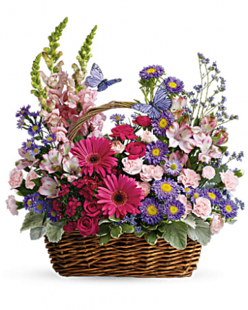 Country Basket Blooms