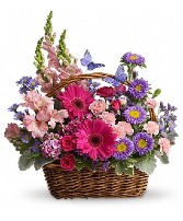 Country Basket Blooms 