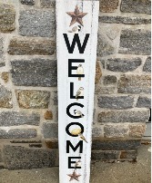 Country birds welcome sign Porch Sign