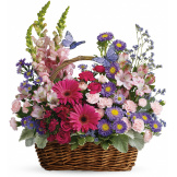 Country Blooms Basket 