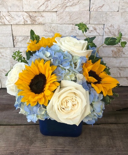 Country Blue Sky Arrangement