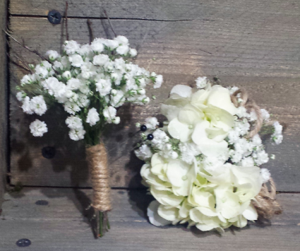 country bout and corsage