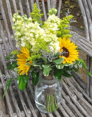 Country Charm Wedding Bouquet