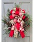 Country Christmas artificial wreath