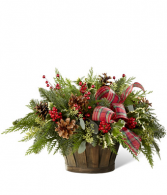 Country Christmas Basket 