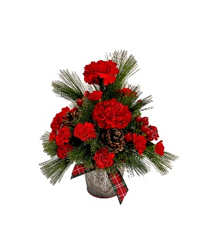 *SOLD OUT* Country Christmas Bud & Bloom Signature Arrangement