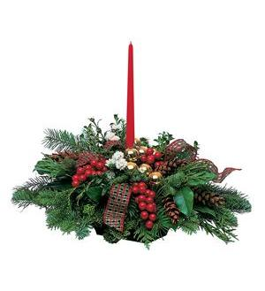 Country Christmas centerpiece Christmas