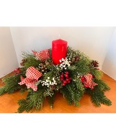 Country Christmas Centerpiece