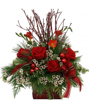 Country Christmas Christmas Arrangement