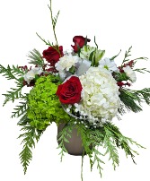 Silver Bells Fresh arrangement