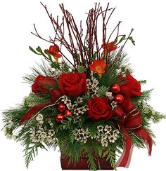 Country Christmas One Sided Arrangement