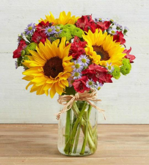 Country Sun Floral arrangment