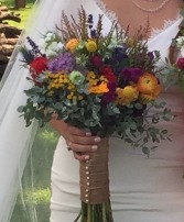 Country Garden Bridal Bouquet 