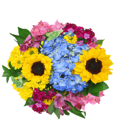 Country Girl Charm Vase Arrangement