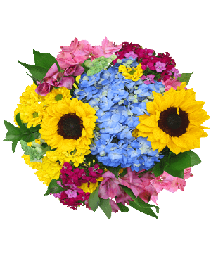 Country Girl Charm Vase Arrangement