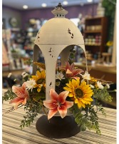 Country Lantern Artificial Arrangement 