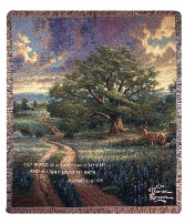 Country Living With Verse Sympathy Throw