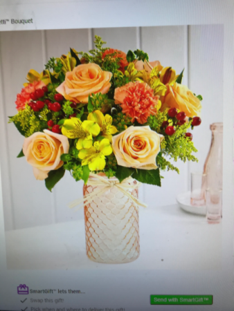 Country peach mason jar Peach mason jar