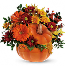 Country Pumpkin Arrangement