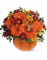 Teleflora's Country Pumpkin Bouquet Fall