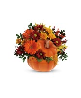 Country Pumpkin Fall Florals