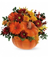 Country Pumpkin Fresh Arrangement