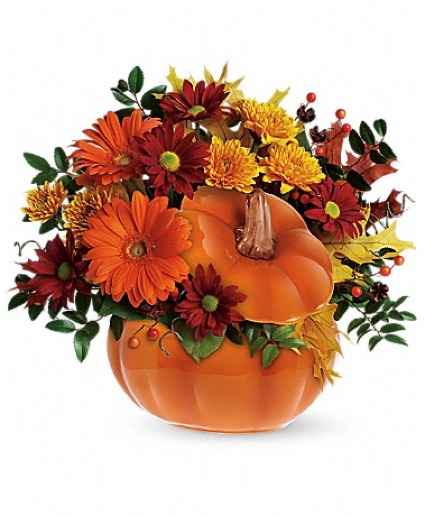 Country Pumpkin Fresh Arrangement