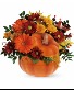 Country Pumpkin Fresh Arrangement